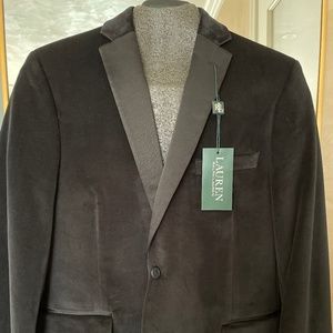 Lauren New w/Tags - Ralph Lauren Black Velvet Big Boys, 16R Sports coat